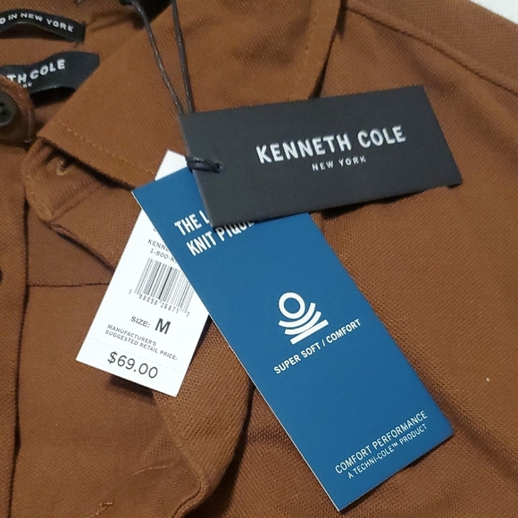 Kenneth Cole Chocolate Brown Shirt - Picture 3 of 5